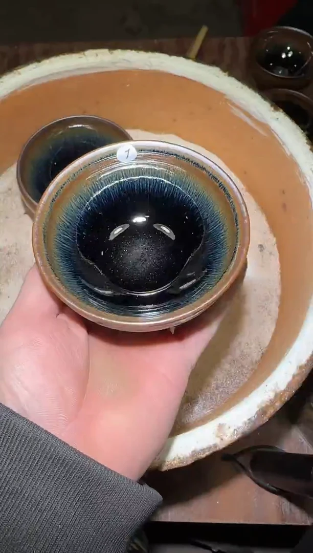 茶盏印春堂柴烧建盏