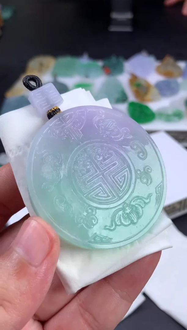 未镶嵌定制翡翠渔**家翡翠