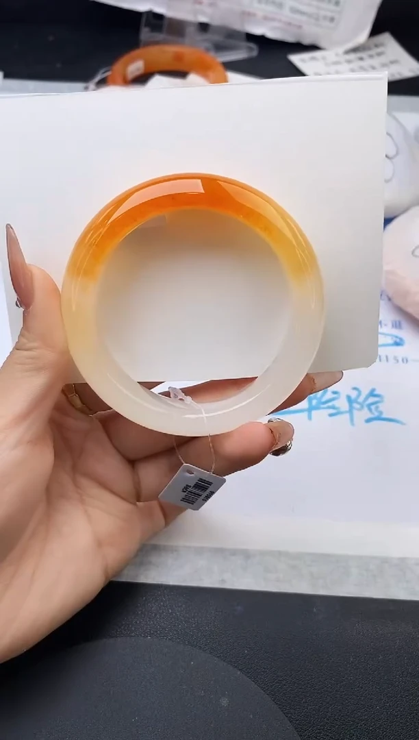 未镶嵌手镯石英质玉w281-HHB57+