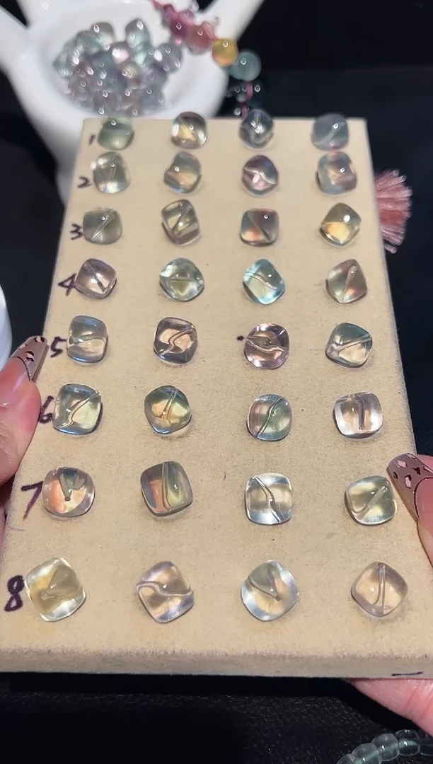 大号方糖1颗未镶嵌萤石多样性发其一