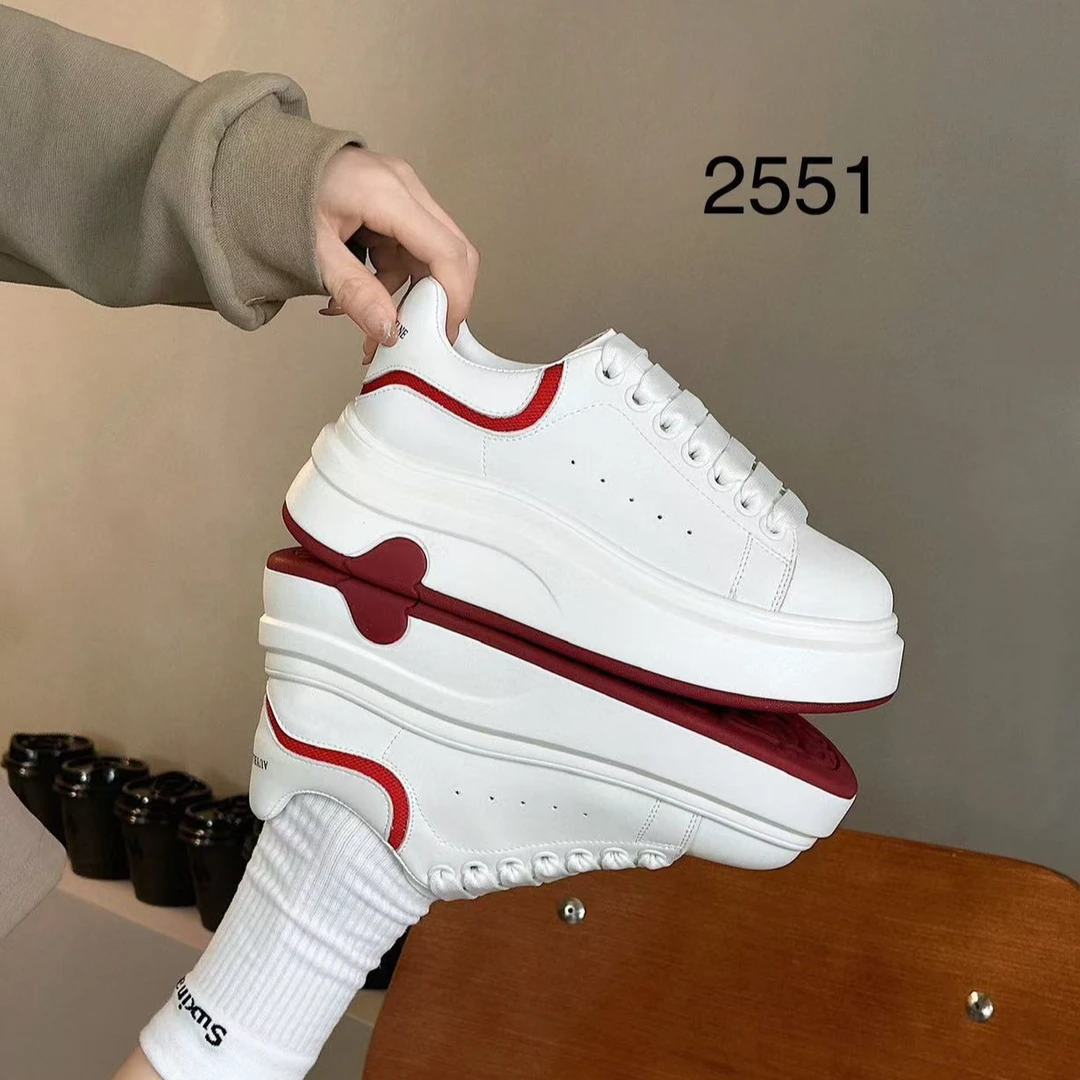 增高修面皮春季胶粘时尚休闲鞋夏季厚底网红鞋子百搭潮流