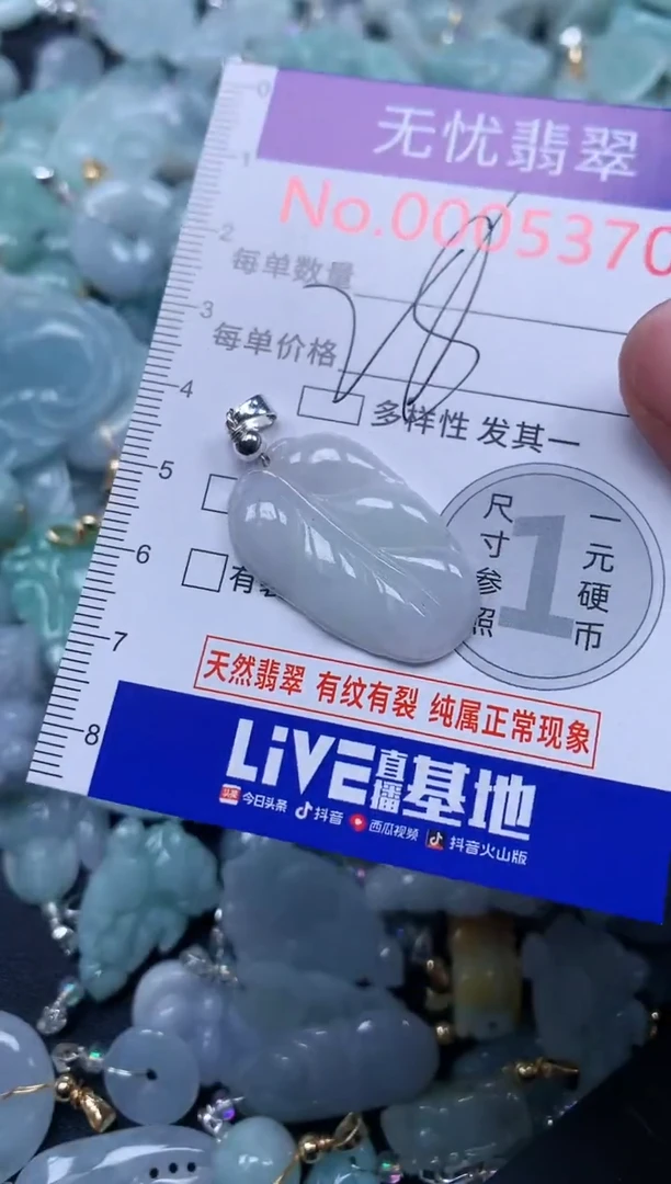 颈饰未镶嵌翡翠5370