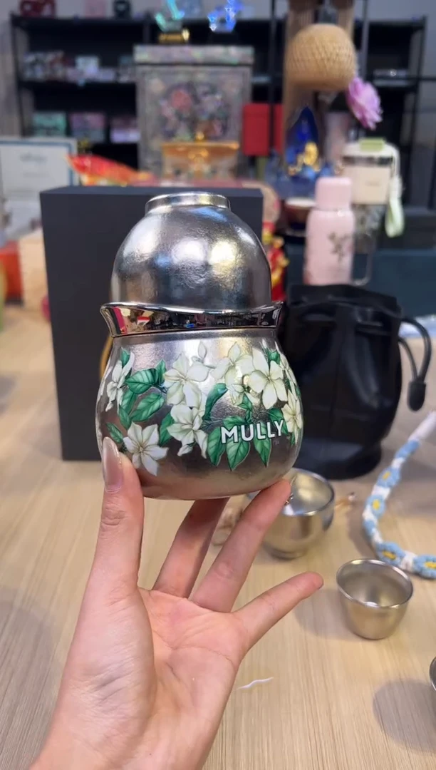 126福禄纯钛旅行套（茉莉花）+