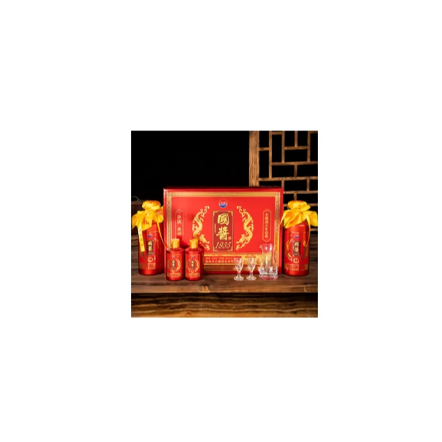 徽曹福酱香型白酒国标优级纯粮53度1200ml