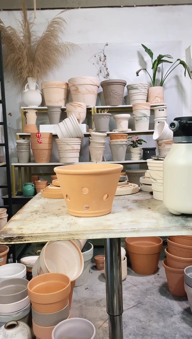 20*16红陶多孔 1盆无托