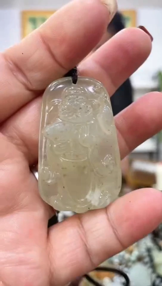 未镶嵌岫玉挂件