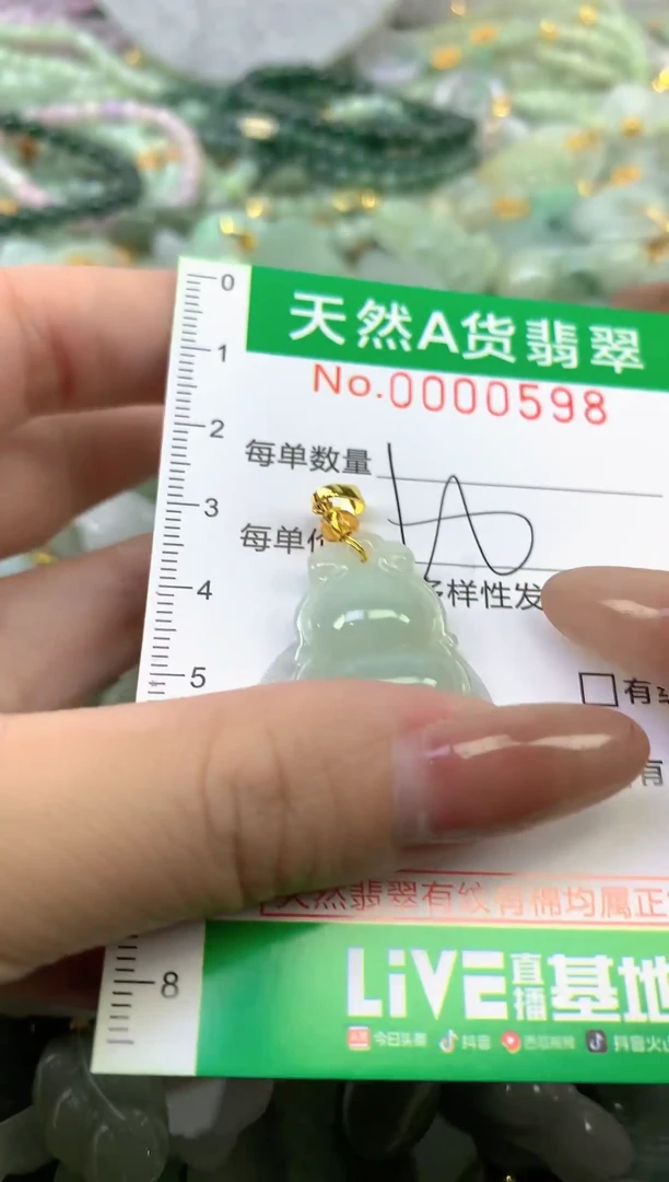 颈饰未镶嵌翡翠未镶嵌纯天然A货翡翠