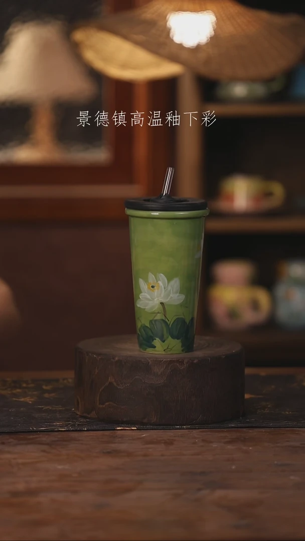 景德镇高温釉下手绘陶瓷