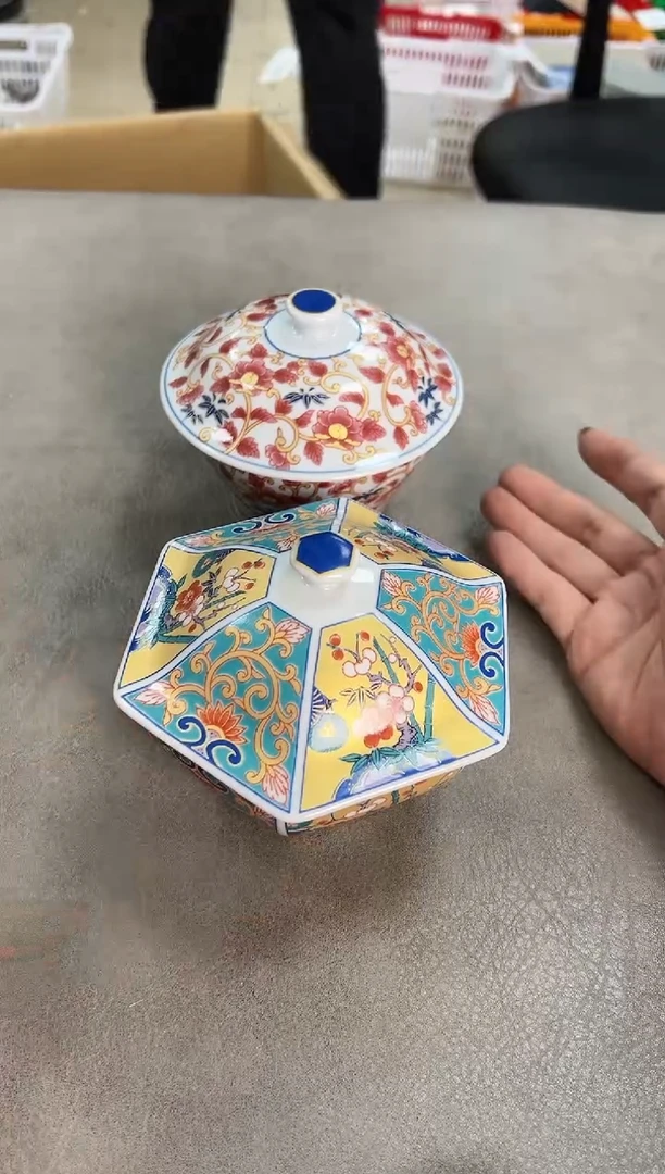 胡****仁皮小桃瓷器 都是大漂亮