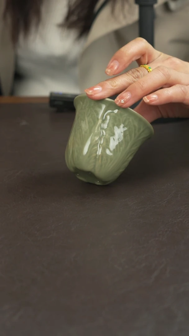 陶宣宝汝瓷原矿原釉作品