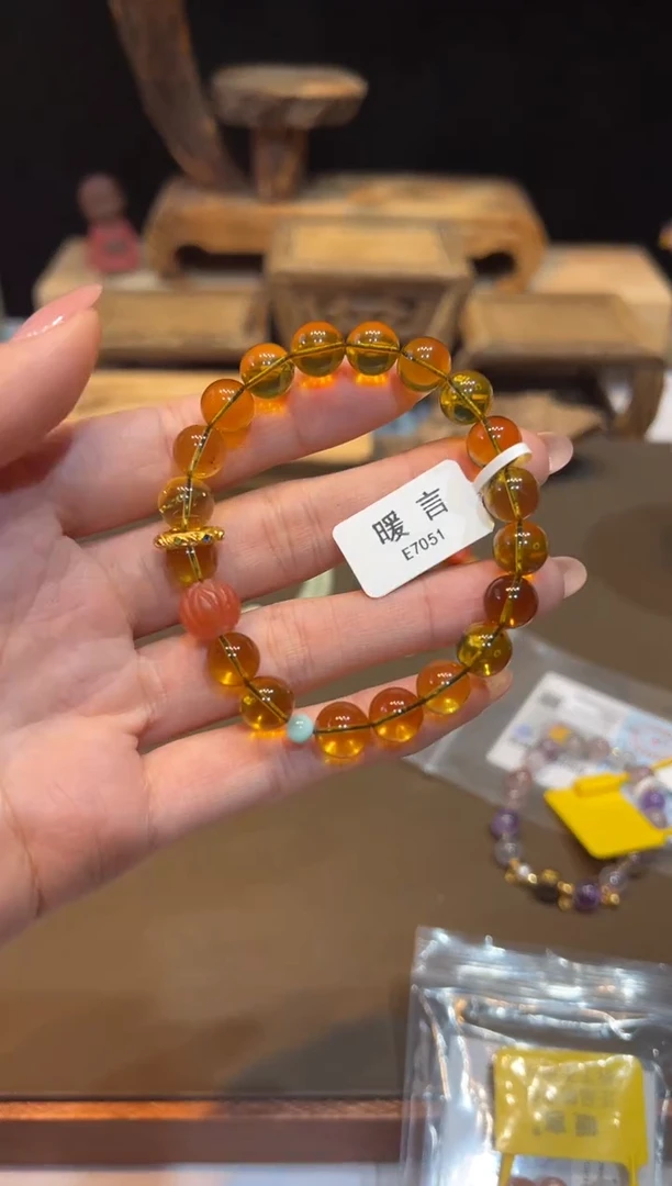 未镶嵌琥珀手饰手饰@@E7051