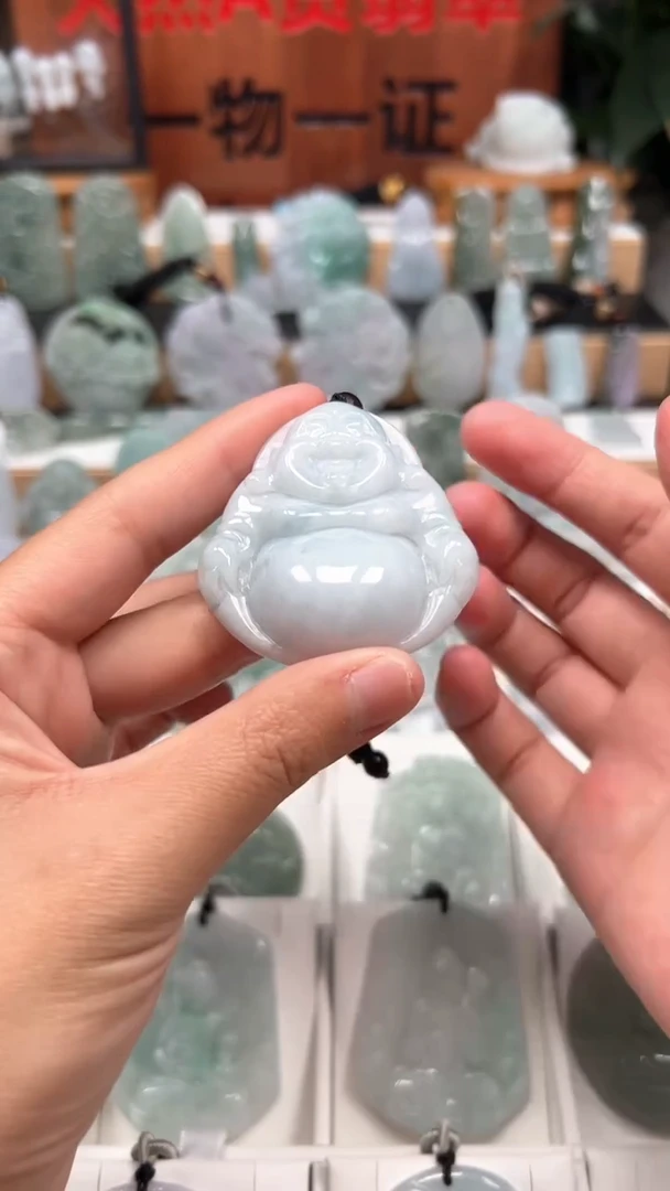 【闪购商品】翡翠颈饰未镶嵌天然A货翡翠1/22/104