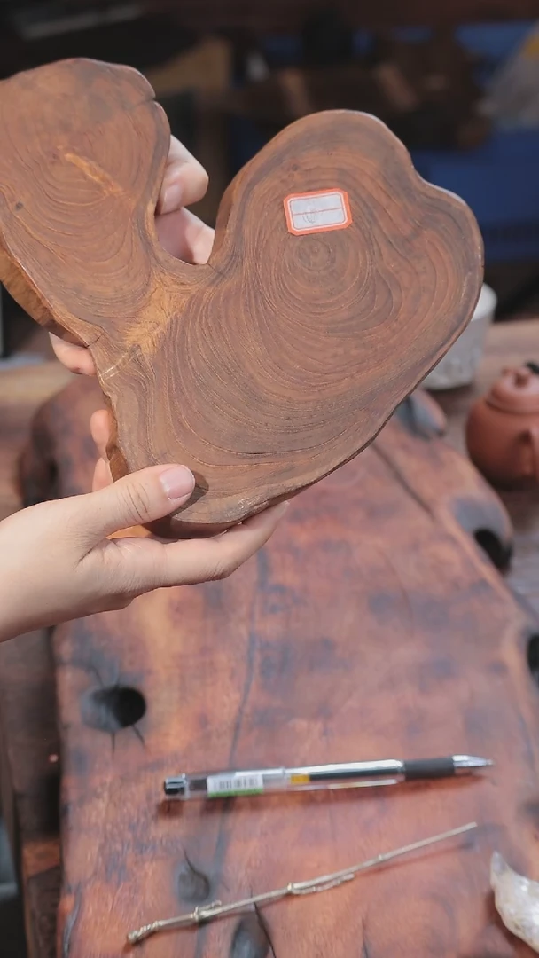 茶小曼专属茶周边 老苏的木头茶盘18号