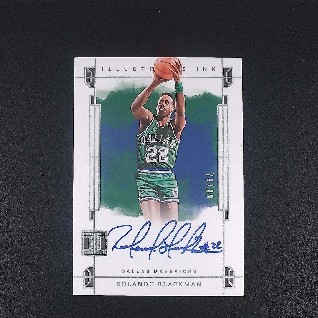 布莱克曼 99编  帕尼尼NBA国宝手提签字球星卡