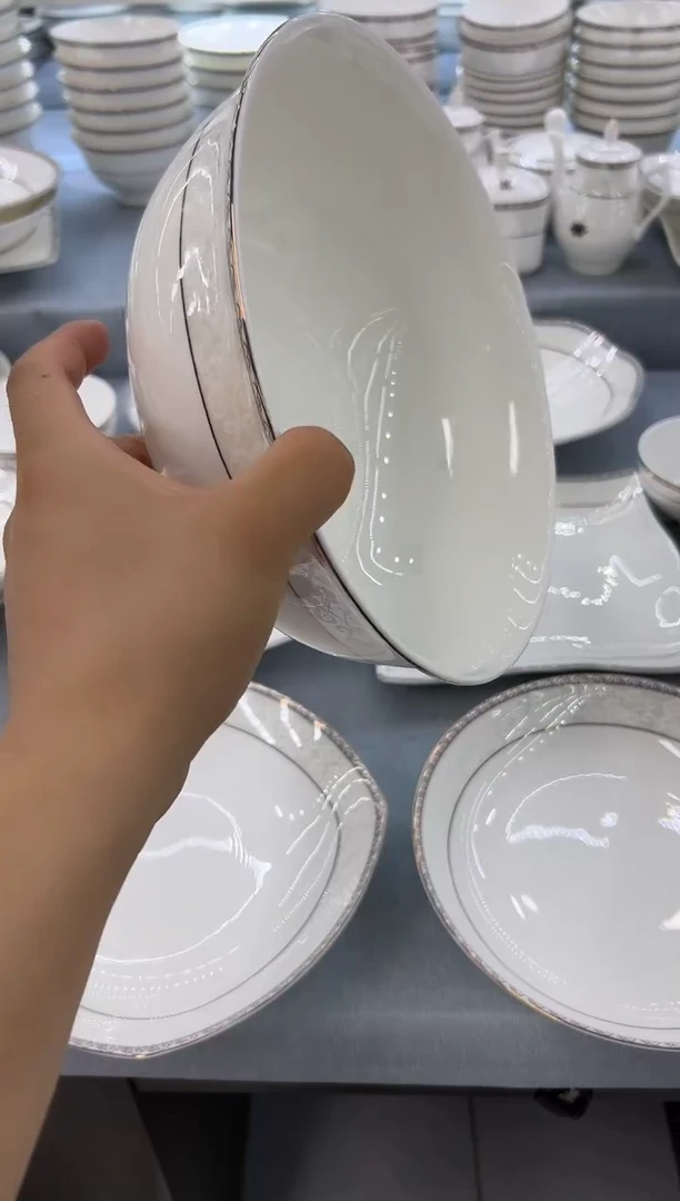 骨瓷玲珑9金鼎一个送大勺1个