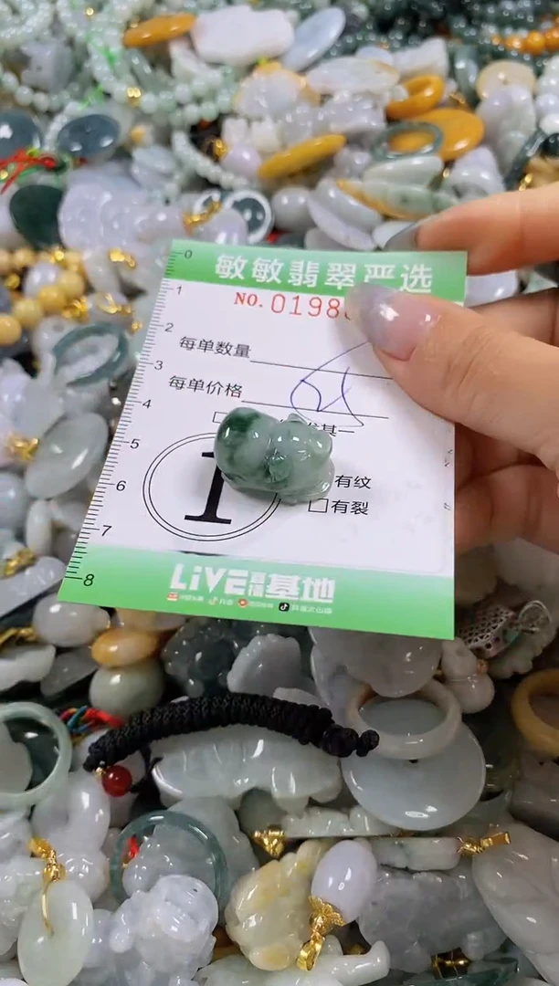 翡翠未镶嵌颈饰闪购0198026