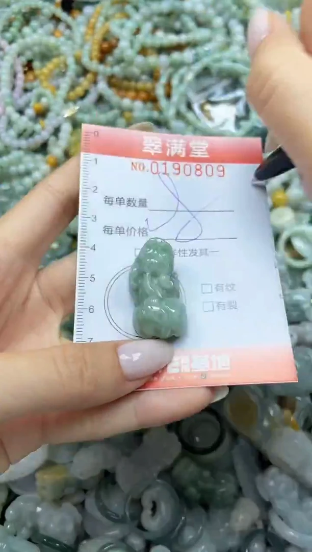 颈饰未镶嵌翡翠闪购0190809