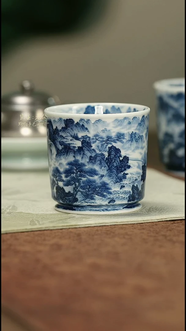 瓷大好河山容天杯 三余作器周五上新
