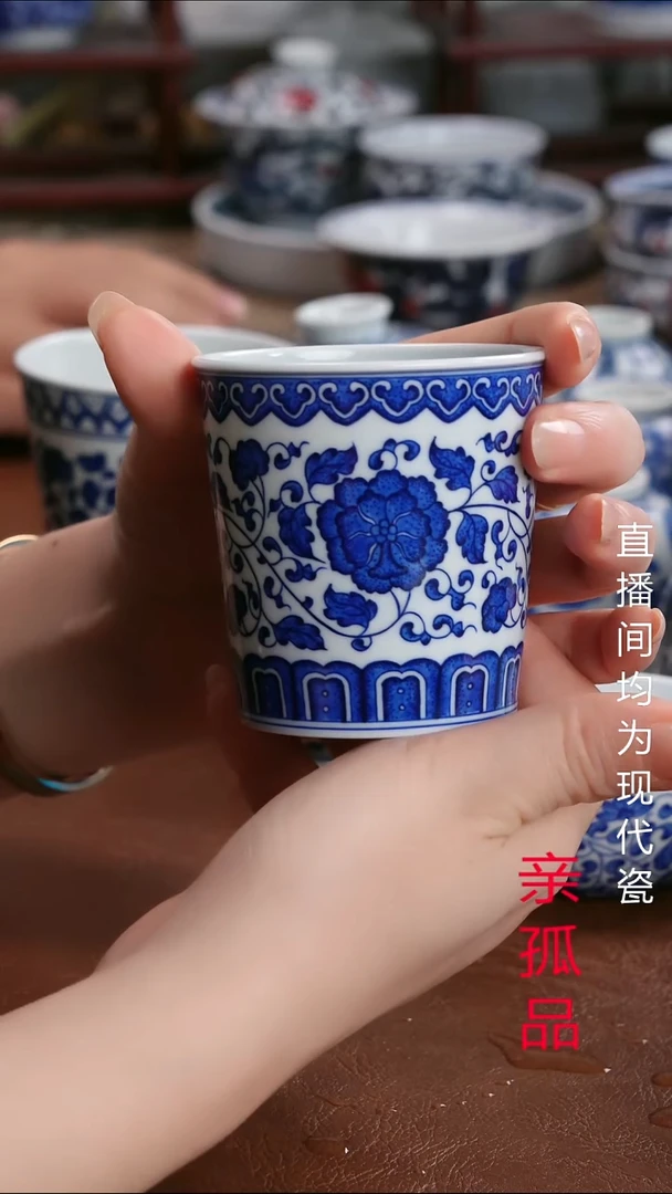 景德镇高端茶器景德镇墨奈纯手工手绘高端茶器