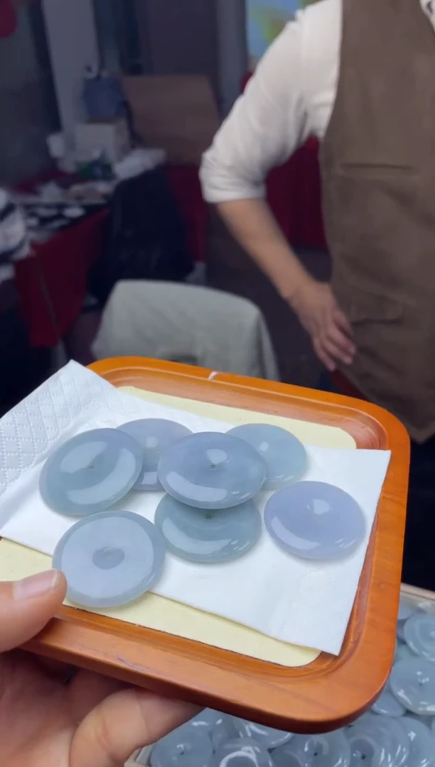 【闪购商品】翡翠颈饰未镶嵌平安扣-多样性发货发一件