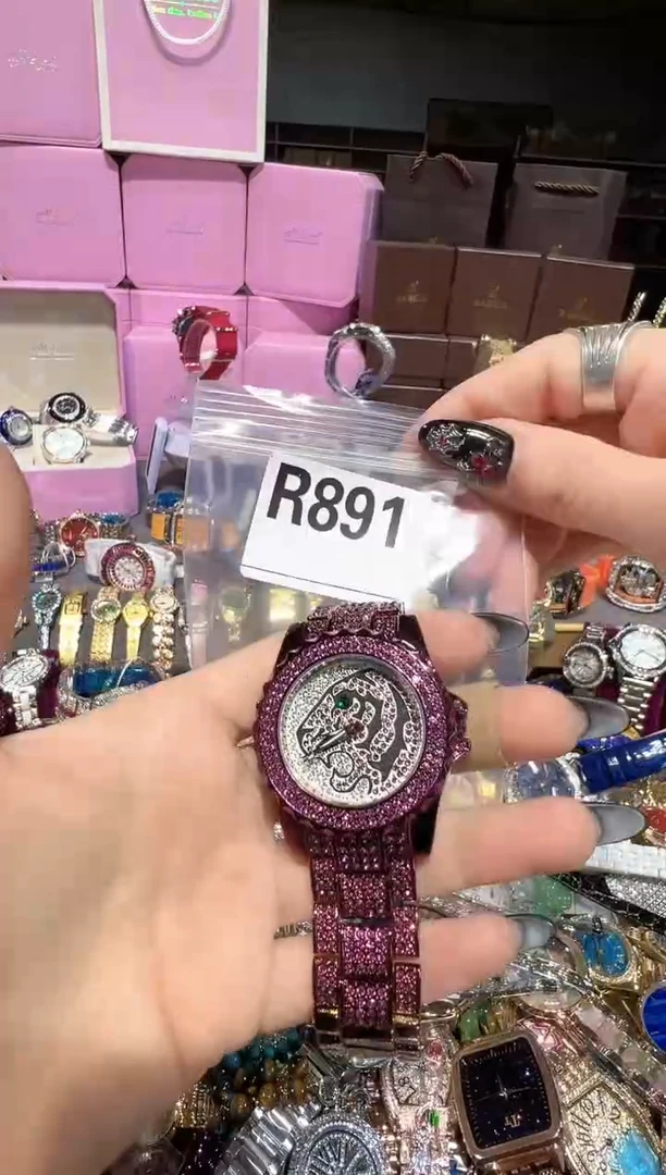 石英机芯不锈钢不锈钢直播定闪专用