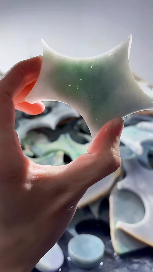 裸石翡翠缅甸翡翠A货文2661