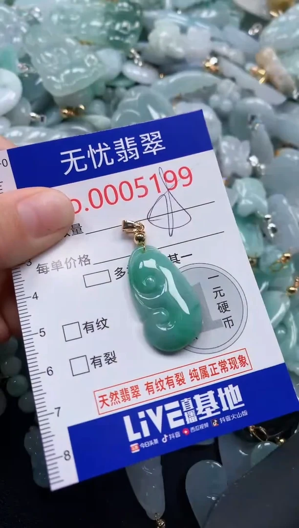 颈饰未镶嵌翡翠5199