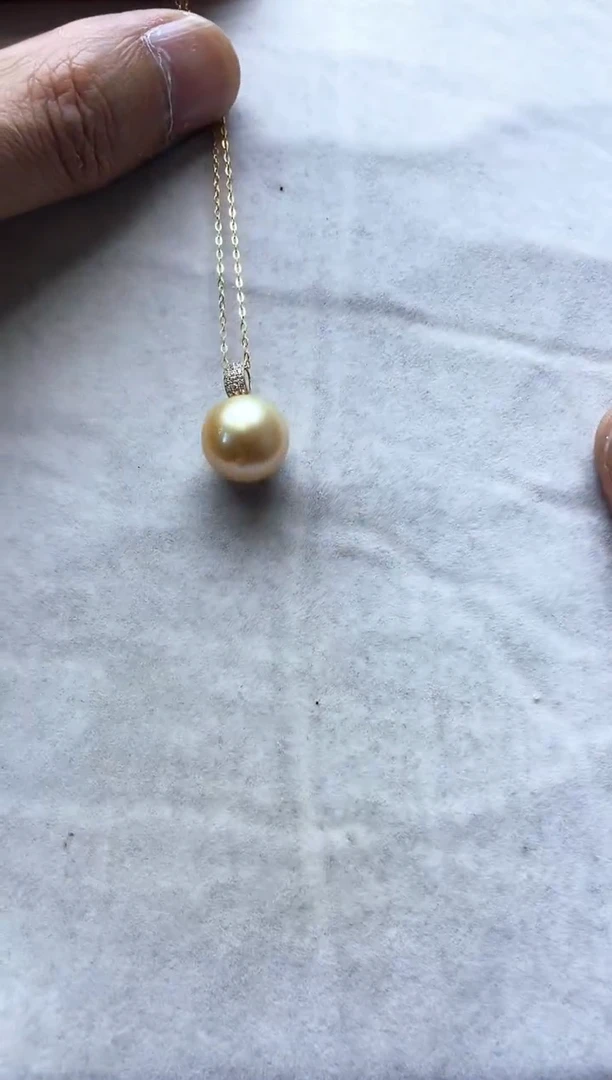 【闪购商品】海水珍珠颈饰18K金镶嵌2