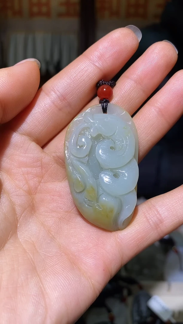 颈饰未镶嵌和田玉1