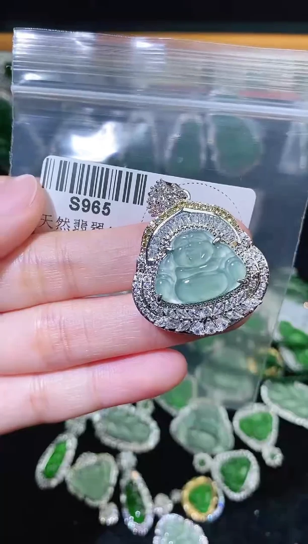 翡翠未镶嵌颈饰精美翡翠-多样性只发一件S965