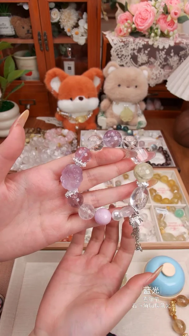 水晶手链未镶嵌08多样性发货 发其一