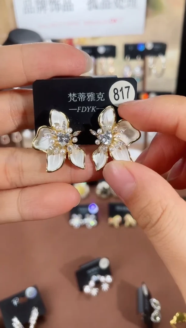 合金925银锆石梵817