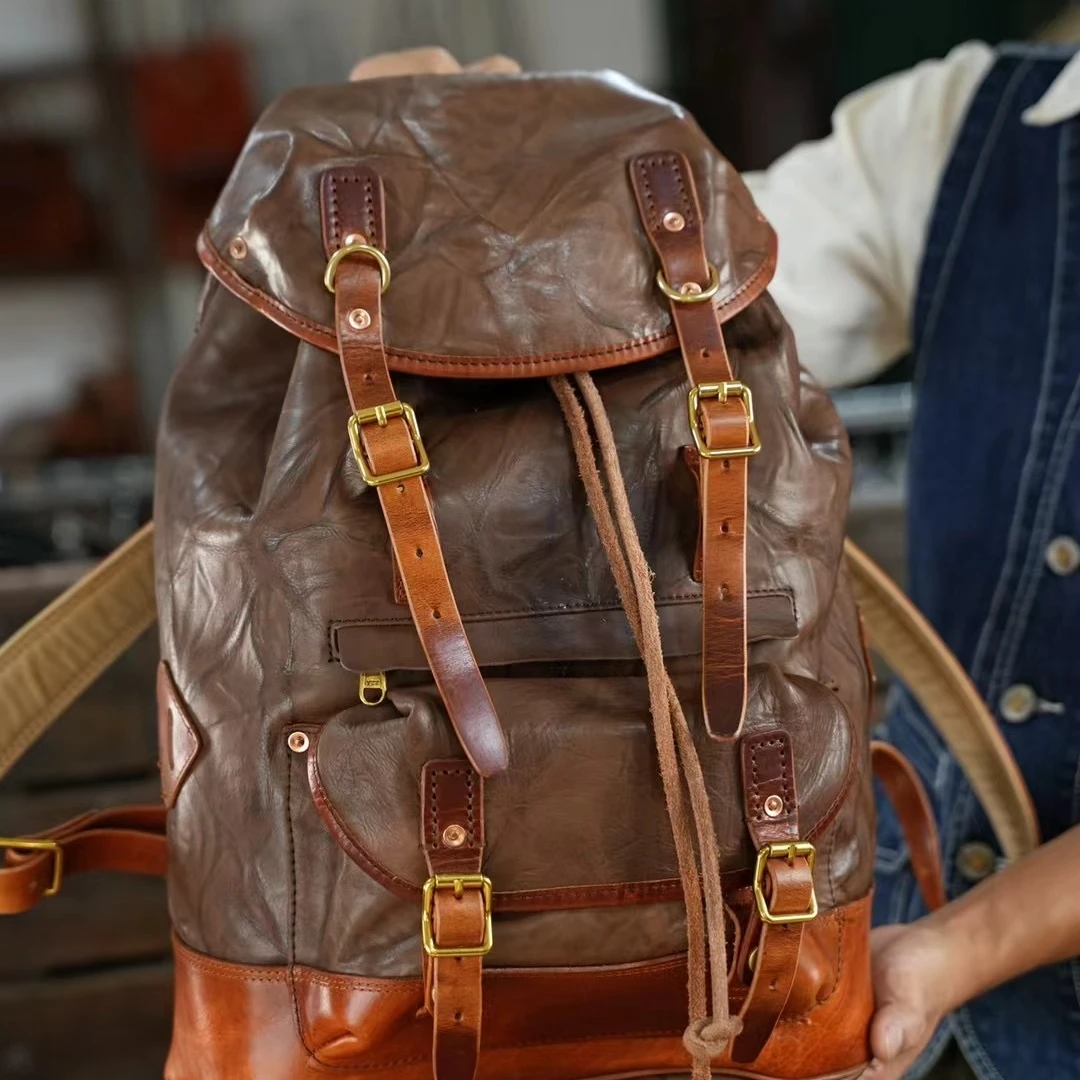 8718抓花纹伞宾双肩