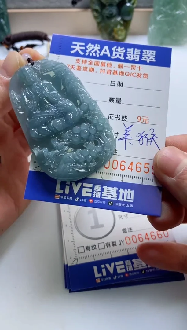 【闪购商品】翡翠挂件未镶嵌