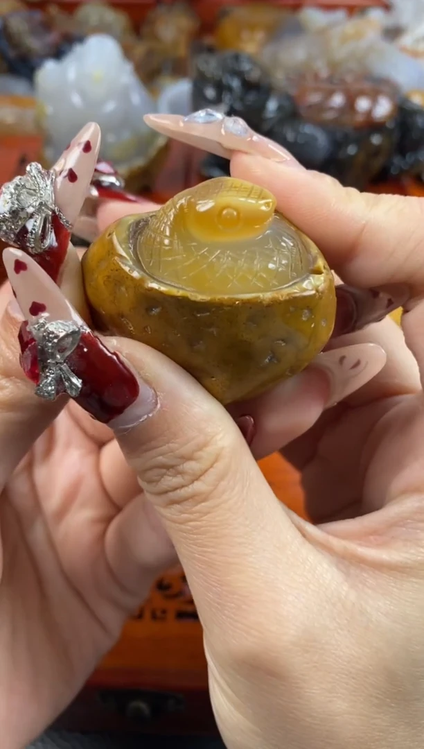 【闪购商品】玛瑙/玉髓挂件未镶嵌1