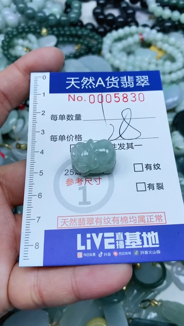 【闪购商品】翡翠吊坠(不含链)未镶嵌翡翠