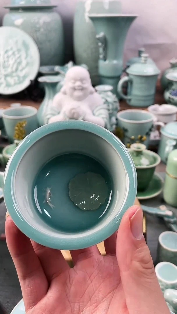 【闪购商品】纯手工限时福利放漏 慧仙青瓷