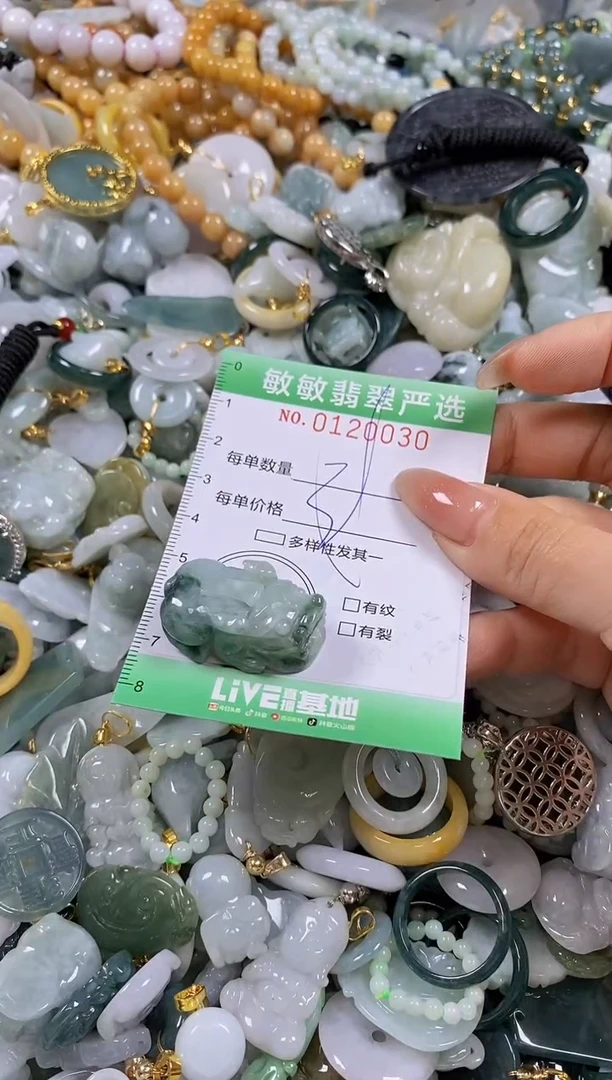 【闪购商品】翡翠颈饰未镶嵌闪购0120030
