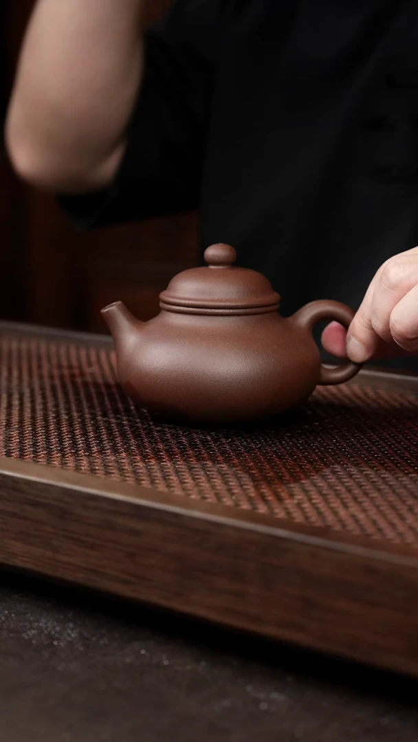 茶壶紫砂紫泥容天