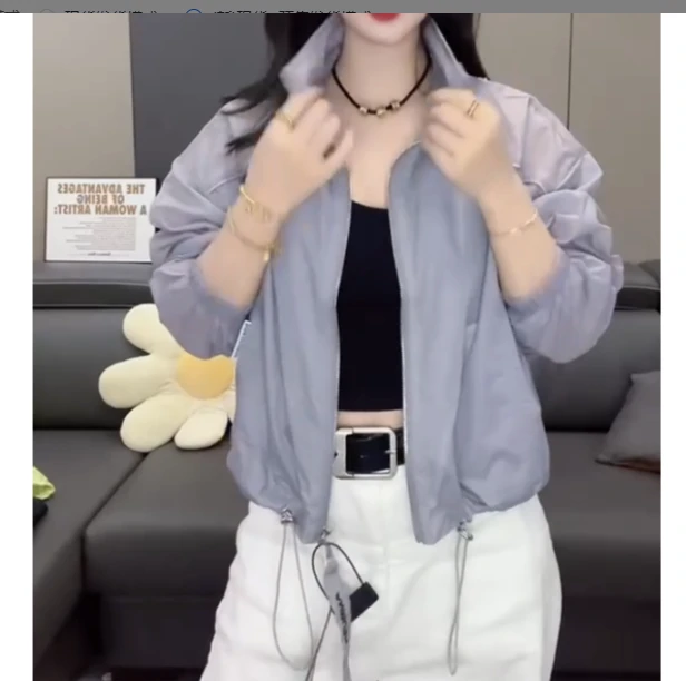 2025夏季新款网红同款洋气韩版潮流外套薄款女MJ11