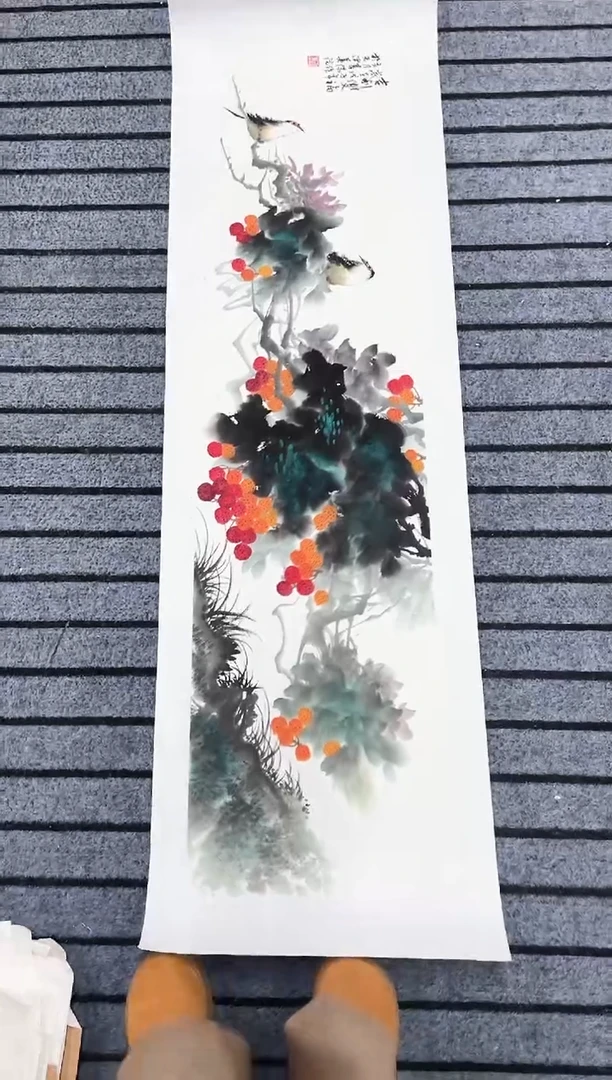 精品国画花鸟作品