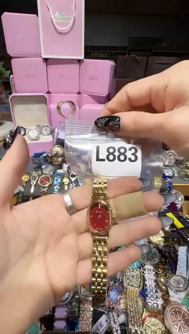 石英机芯不锈钢不锈钢直播定闪专用