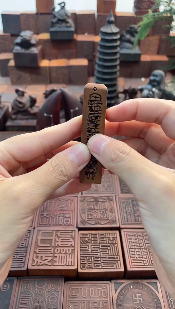 枣木小天蓬尺吊坠