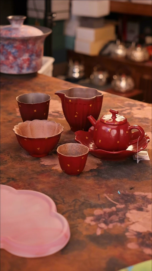 【闪购商品】陶瓷茶具（无礼盒无茶盘）@@A11467