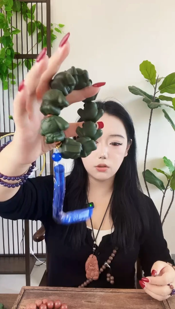 泥塑【清肺玉桂狗手持】古法合香