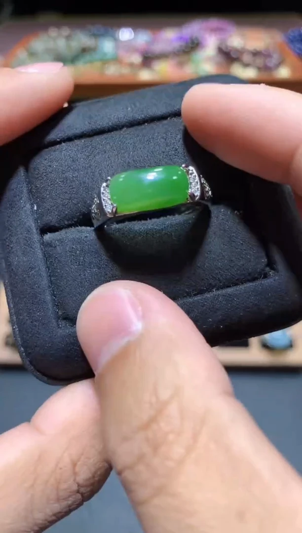 【闪购商品】和田玉戒指未镶嵌G87