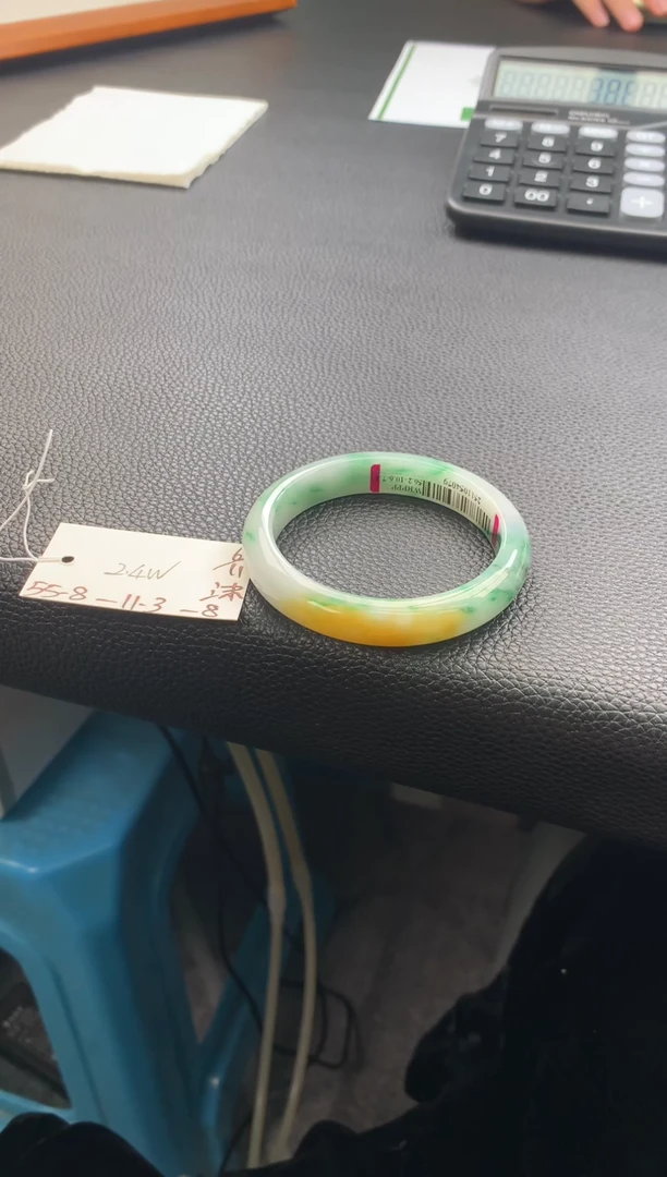 未镶嵌手镯翡翠翡翠手镯 下单联系小耳机#