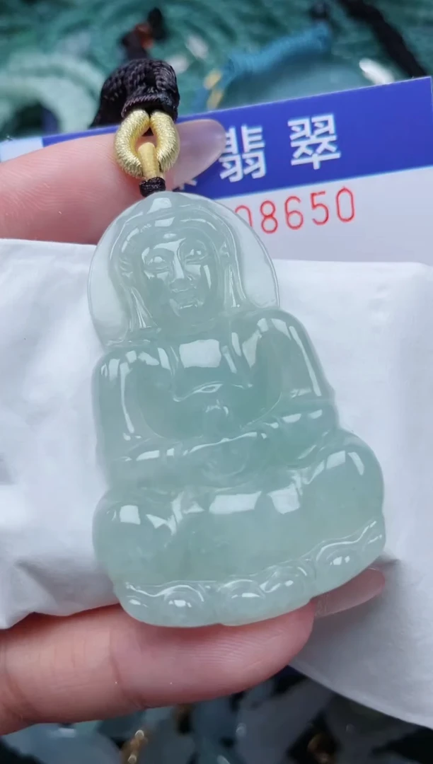 翡翠未镶嵌颈饰.0008650