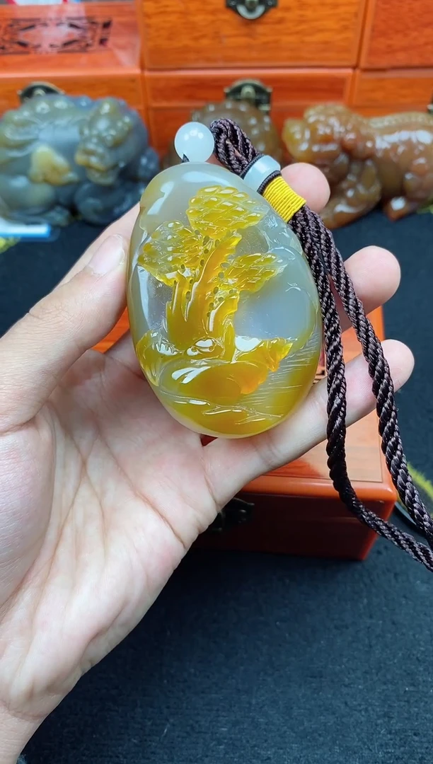未镶嵌玛瑙/玉髓珠宝奇石天**彩0