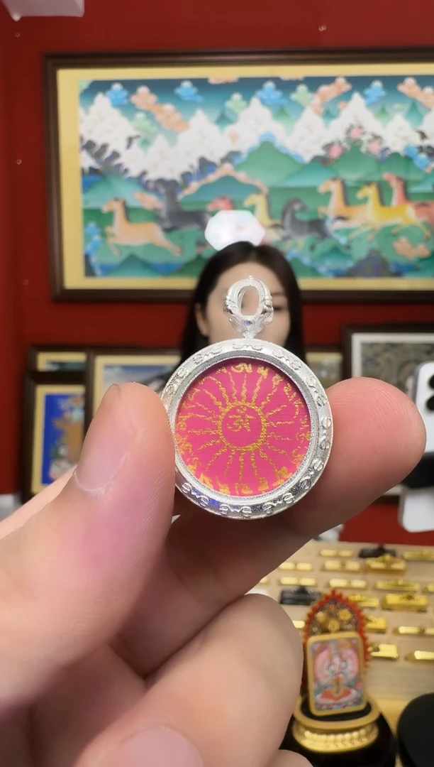 吊坠字字-热贡纯手绘-刀刀